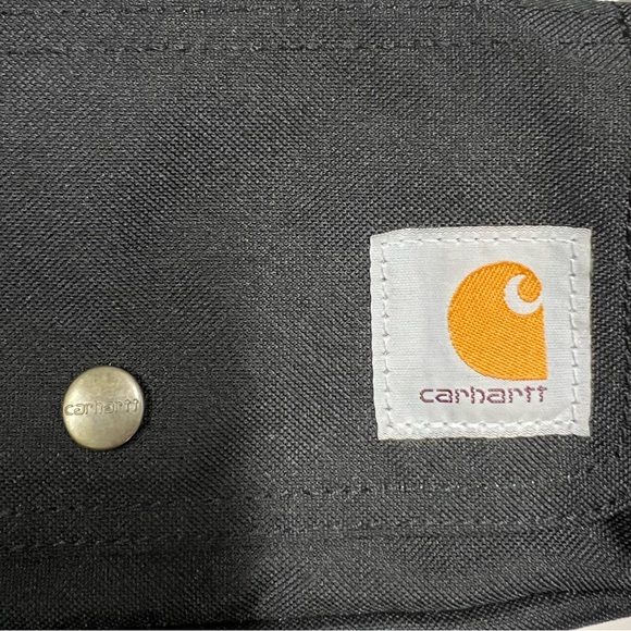 Carhartt Women's Essentials Pouch Crossbody Bag in Black - Picture 4 of 9
